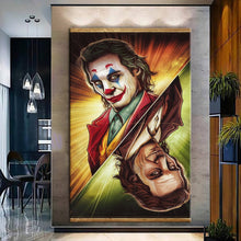 Load image into Gallery viewer, Stretched canvas wall art print – Canvas Wall Art Painting JOKER101 – Small – 20x30 in (50x75 cm) – Iloski Art LLC
