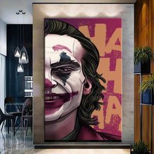 Load image into Gallery viewer, Stretched canvas wall art print – Canvas Wall Art Painting JOKER041 – Small – 20x30 in (50x75 cm) – Iloski Art LLC