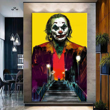 Load image into Gallery viewer, Stretched canvas wall art print – Canvas Wall Art Painting JOKER055 – Small – 20x30 in (50x75 cm) – Iloski Art LLC