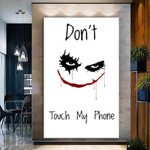 Load image into Gallery viewer, Stretched canvas wall art print – Canvas Wall Art Painting JOKER030 – Small – 20x30 in (50x75 cm) – Iloski Art LLC