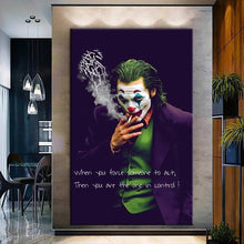 Load image into Gallery viewer, Stretched canvas wall art print – Canvas Wall Art Painting JOKER039 – Small – 20x30 in (50x75 cm) – Iloski Art LLC