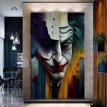 Load image into Gallery viewer, Stretched canvas wall art print – Canvas Wall Art Painting JOKER060 – Small – 20x30 in (50x75 cm) – Iloski Art LLC
