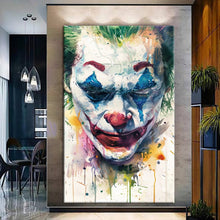 Load image into Gallery viewer, Stretched canvas wall art print – Canvas Wall Art Painting JOKER105 – Small – 20x30 in (50x75 cm) – Iloski Art LLC