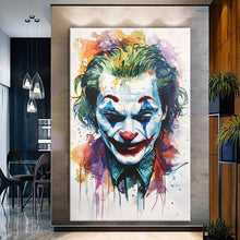 Load image into Gallery viewer, Stretched canvas wall art print – Canvas Wall Art Painting JOKER085 – Small – 20x30 in (50x75 cm) – Iloski Art LLC