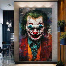 Load image into Gallery viewer, Stretched canvas wall art print – Canvas Wall Art Painting JOKER103 – Small – 20x30 in (50x75 cm) – Iloski Art LLC