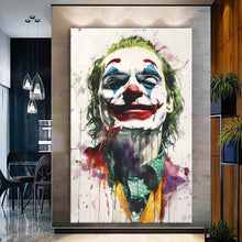 Load image into Gallery viewer, Stretched canvas wall art print – Canvas Wall Art Painting JOKER071 – Small – 20x30 in (50x75 cm) – Iloski Art LLC