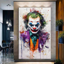Load image into Gallery viewer, Stretched canvas wall art print – Canvas Wall Art Painting JOKER096 – Small – 20x30 in (50x75 cm) – Iloski Art LLC