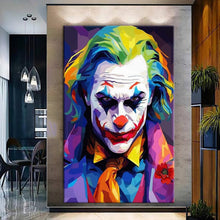 Load image into Gallery viewer, Stretched canvas wall art print – Canvas Wall Art Painting JOKER064 – Small – 20x30 in (50x75 cm) – Iloski Art LLC