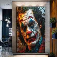 Load image into Gallery viewer, Stretched canvas wall art print – Canvas Wall Art Painting JOKER010 – Small – 20x30 in (50x75 cm) – Iloski Art LLC