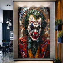 Load image into Gallery viewer, Stretched canvas wall art print – Canvas Wall Art Painting JOKER022 – Small – 20x30 in (50x75 cm) – Iloski Art LLC
