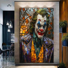 Load image into Gallery viewer, Stretched canvas wall art print – Canvas Wall Art Painting JOKER104 – Small – 20x30 in (50x75 cm) – Iloski Art LLC