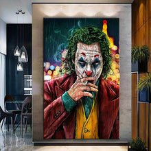 Load image into Gallery viewer, Stretched canvas wall art print – Canvas Wall Art Painting JOKER006 – Small – 20x30 in (50x75 cm) – Iloski Art LLC