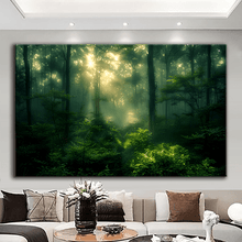 Load image into Gallery viewer, Stretched canvas wall art print – Canvas Wall Art Painting Mountains and Prairies MP018 – Small – 30x20 in (75x50 cm) – Iloski Art LLC
