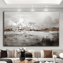 Load image into Gallery viewer, Stretched canvas wall art print – Canvas Wall Art Painting Mountains and Prairies MP063 – Small – 30x20 in (75x50 cm) – Iloski Art LLC