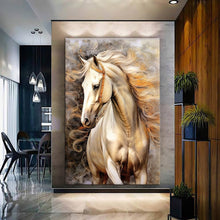 Load image into Gallery viewer, Stretched canvas wall art print – Canvas Wall Art Painting Horses HR040 – Small – 20x30 in (50x75 cm) – Iloski Art LLC