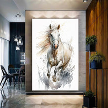 Load image into Gallery viewer, Stretched canvas wall art print – Canvas Wall Art Painting Horses HR101 – Small – 20x30 in (50x75 cm) – Iloski Art LLC
