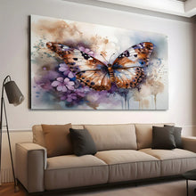 Load image into Gallery viewer, Stretched canvas wall art print – Canvas Wall Art Painting Butterfly BF073 – Small – 30x20 in (75x50 cm) – Iloski Art LLC