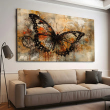 Load image into Gallery viewer, Stretched canvas wall art print – Canvas Wall Art Painting Butterfly BF074 – Small – 30x20 in (75x50 cm) – Iloski Art LLC