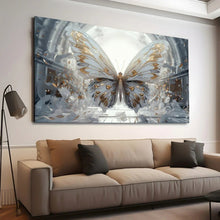 Load image into Gallery viewer, Stretched canvas wall art print – Canvas Wall Art Painting Butterfly BFA006 – Small – 30x20 in (75x50 cm) – Iloski Art LLC