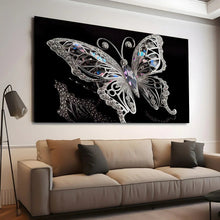 Load image into Gallery viewer, Stretched canvas wall art print – Canvas Wall Art Painting Butterfly BFA009 – Small – 30x20 in (75x50 cm) – Iloski Art LLC