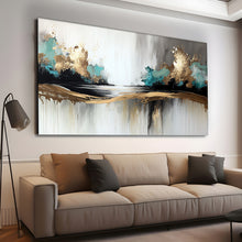 Load image into Gallery viewer, Canvas printed painting, not framed, rolled in tube, subject merkandi, abstract painting