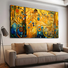 Load image into Gallery viewer, Canvas printed painting, not framed, rolled in tube, subject merkandi, abstract painting