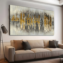 Load image into Gallery viewer, Canvas printed painting, not framed, rolled in tube, subject merkandi, abstract painting
