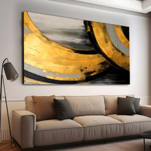 Load image into Gallery viewer, Canvas printed painting, not framed, rolled in tube, subject merkandi, abstract painting