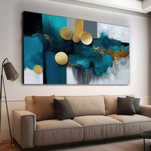 Load image into Gallery viewer, Canvas printed painting, not framed, rolled in tube, subject merkandi, abstract painting
