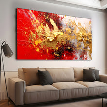 Load image into Gallery viewer, Canvas printed painting, not framed, rolled in tube, subject merkandi, abstract painting