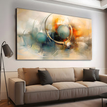 Load image into Gallery viewer, Canvas printed painting, not framed, rolled in tube, subject merkandi, abstract painting