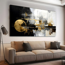Load image into Gallery viewer, Canvas printed painting, not framed, rolled in tube, subject merkandi, abstract painting