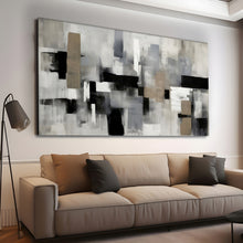 Load image into Gallery viewer, Canvas printed painting, not framed, rolled in tube, subject merkandi, abstract painting