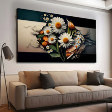 Load image into Gallery viewer, Canvas printed painting, not framed, rolled in tube, subject merkandi, abstract painting