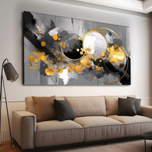 Load image into Gallery viewer, Canvas printed painting, not framed, rolled in tube, subject merkandi, abstract painting