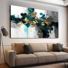 Load image into Gallery viewer, Canvas printed painting, not framed, rolled in tube, subject merkandi, abstract painting