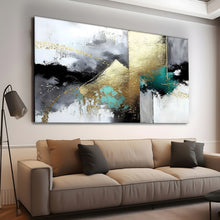 Load image into Gallery viewer, Canvas printed painting, not framed, rolled in tube, subject merkandi, abstract painting