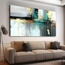Load image into Gallery viewer, Canvas printed painting, not framed, rolled in tube, subject merkandi, abstract painting