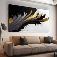 Load image into Gallery viewer, Canvas printed painting, not framed, rolled in tube, subject merkandi, abstract painting