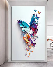 Load image into Gallery viewer, Stretched canvas wall art print – Canvas Wall Art Painting Butterfly BF061 – Small – 20x30 in (50x75 cm) – Iloski Art LLC