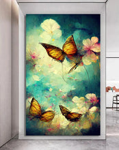 Load image into Gallery viewer, Stretched canvas wall art print – Canvas Wall Art Painting Butterfly BF051 – Small – 20x30 in (50x75 cm) – Iloski Art LLC