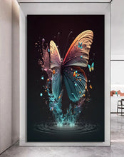 Load image into Gallery viewer, Stretched canvas wall art print – Canvas Wall Art Painting Butterfly BF062 – Small – 20x30 in (50x75 cm) – Iloski Art LLC