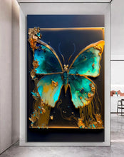 Load image into Gallery viewer, Stretched canvas wall art print – Canvas Wall Art Painting Butterfly BF056 – Small – 20x30 in (50x75 cm) – Iloski Art LLC