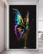 Load image into Gallery viewer, Stretched canvas wall art print – Canvas Wall Art Painting Butterfly BF059 – Small – 20x30 in (50x75 cm) – Iloski Art LLC