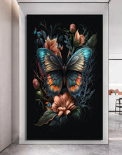 Load image into Gallery viewer, Stretched canvas wall art print – Canvas Wall Art Painting Butterfly BF060 – Small – 20x30 in (50x75 cm) – Iloski Art LLC