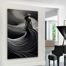 Load image into Gallery viewer, Canvas Wall Art African Woman Painting AFRW0034 - Iloski Art LLC