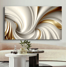 Load image into Gallery viewer, Canvas printed painting, not framed, rolled in tube, subject sandstorm, 3D ilusiion, sandcolors