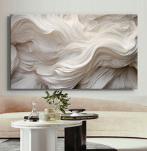 Load image into Gallery viewer, Canvas printed painting, not framed, rolled in tube, subject sandstorm, 3D ilusiion, sandcolors