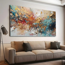 Load image into Gallery viewer, Stretched canvas wall art print – Canvas Wall Art Painting Flowers FlowA069 – Small – 30x20 in (75x50 cm) – Iloski Art LLC