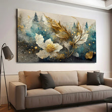 Load image into Gallery viewer, Stretched canvas wall art print – Canvas Wall Art Painting Flowers FlowA078 – Small – 30x20 in (75x50 cm) – Iloski Art LLC